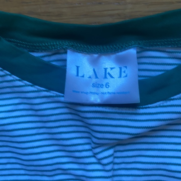 lake pajamas Pajamas Lake Pajamas Green And White Stripe 6 Poshmark